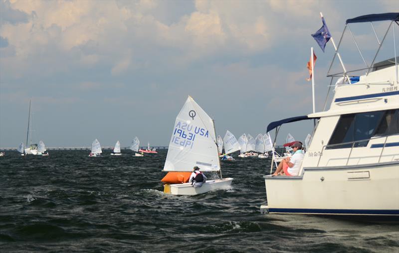 Day 3 of the USODA National Championships photo copyright Talbot Wilson taken at Pensacola Yacht Club and featuring the Optimist class