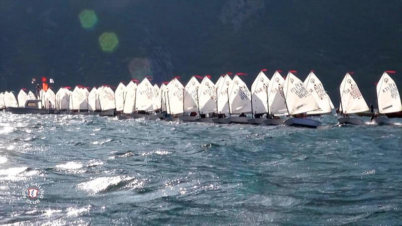 Final day at the Ora Cup Ora 2015 photo copyright Elena Giolai taken at Circolo Vela Arco and featuring the Optimist class