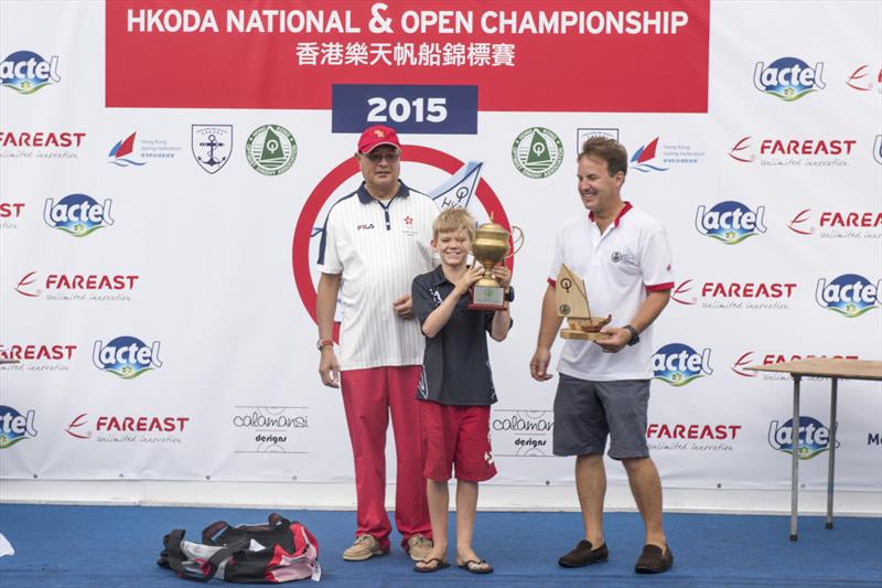 Duncan Gregor wins the Hong Kong Optimist Nationals - photo © Gregoire Bourrut Lacouture