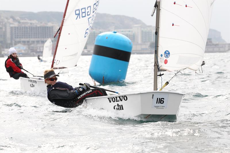 Volvo Gill Optimist End of Season Championship 2015 photo copyright Peter Newton taken at Weymouth & Portland Sailing Academy and featuring the Optimist class