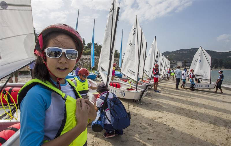 China Cup International Regatta day 2 photo copyright China Cup / Studio Borlenghi taken at Royal Hong Kong Yacht Club and featuring the Optimist class