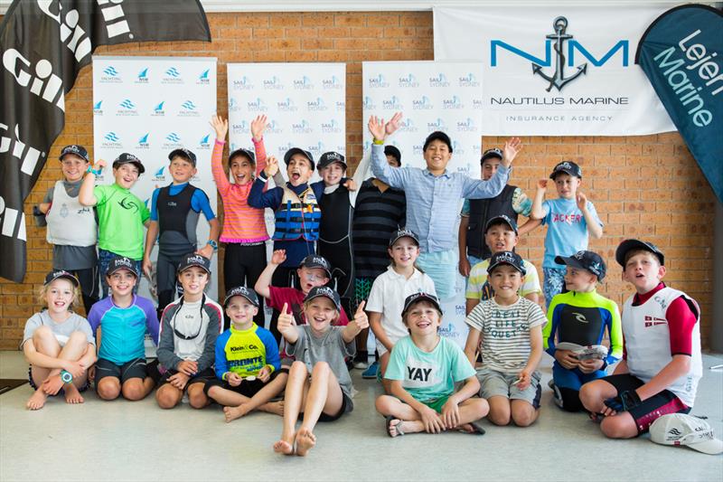 Optimist Green fleet on final day of Sail Sydney 2015 photo copyright Robin Evans taken at Woollahra Sailing Club and featuring the Optimist class