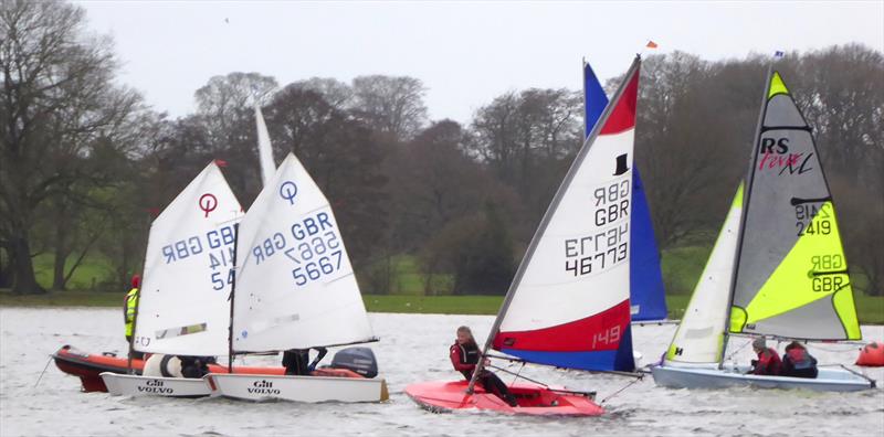 Budworth SC Boxing Day Bash photo copyright Budworth SC taken at Budworth Sailing Club and featuring the Optimist class