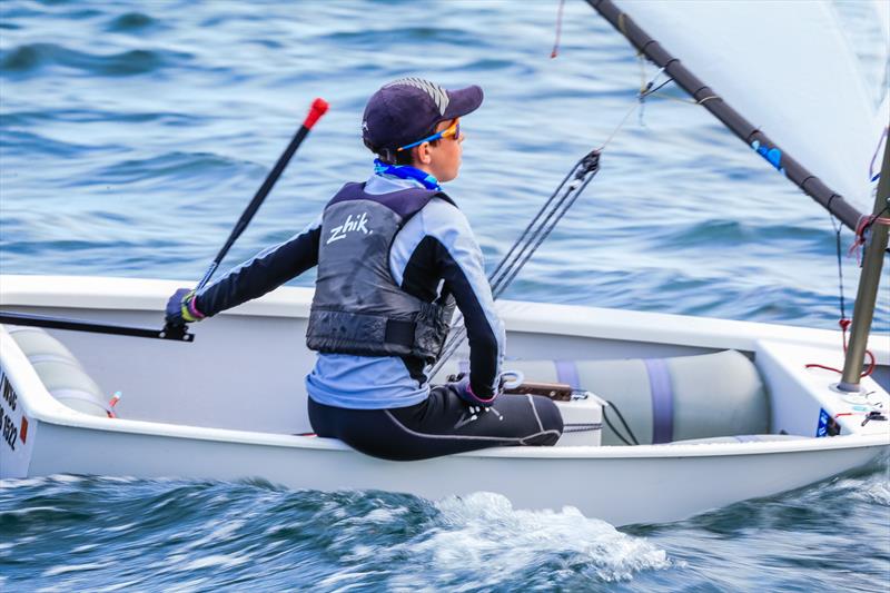 Jack Ferguson Opti div winner during the Sail Port Stephens Junior Series - photo © Craig Greenhill / Saltwater Images
