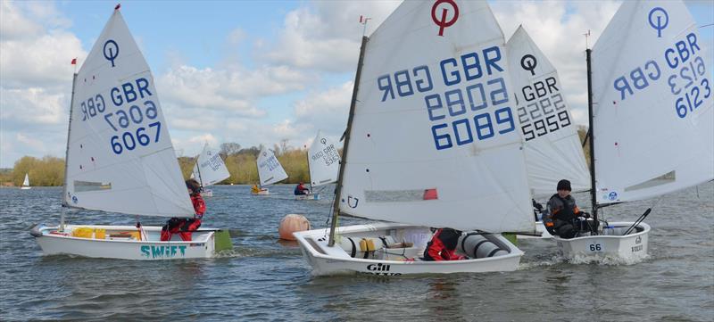 Banbury Optimist Open photo copyright Tim Matthews / Banbury SC taken at Banbury Sailing Club and featuring the Optimist class