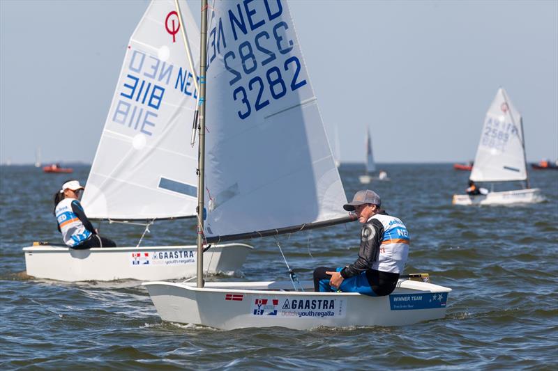 Dutch Youth Regatta day 1 photo copyright Valentijn van Duijvendijk taken at  and featuring the Optimist class