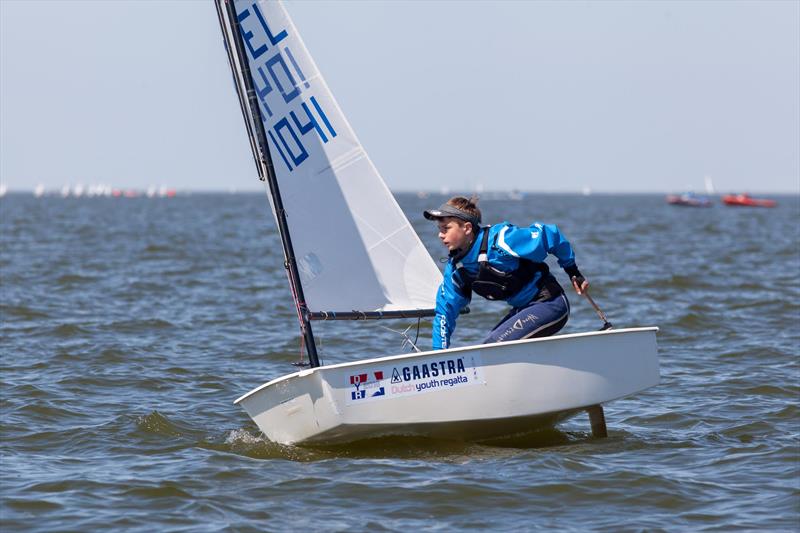 Dutch Youth Regatta day 1 photo copyright Valentijn van Duijvendijk taken at  and featuring the Optimist class