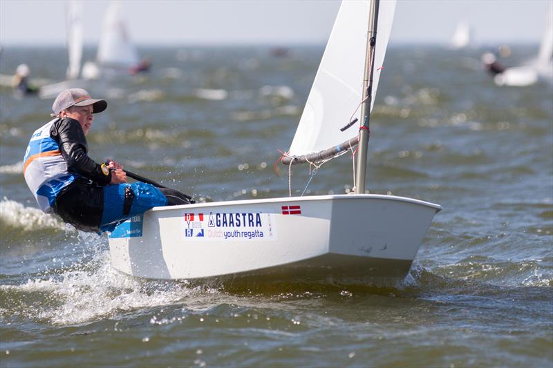 Teun In der Maur, best Dutch Optimist sailor at the Dutch Youth Regatta photo copyright Valentijn van Duijvendijk taken at  and featuring the Optimist class