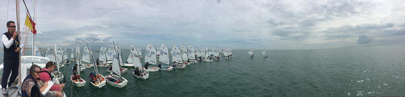 Harbour Chandlers Optimist Open at Hayling - photo © Brian Staite