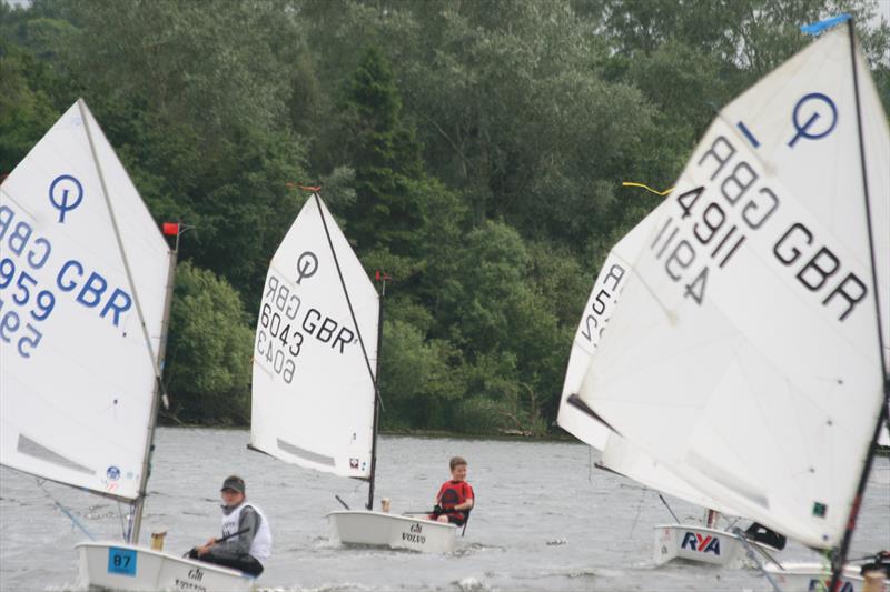 Optimist Midland Travellers at Staunton Harold photo copyright Zoe Felton taken at Staunton Harold Sailing Club and featuring the Optimist class