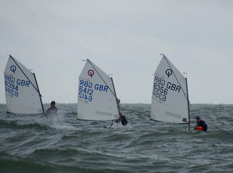 Volvo Gill Optimist Late Summer Championships at Hayling Island photo copyright Paul Hammett taken at Hayling Island Sailing Club and featuring the Optimist class