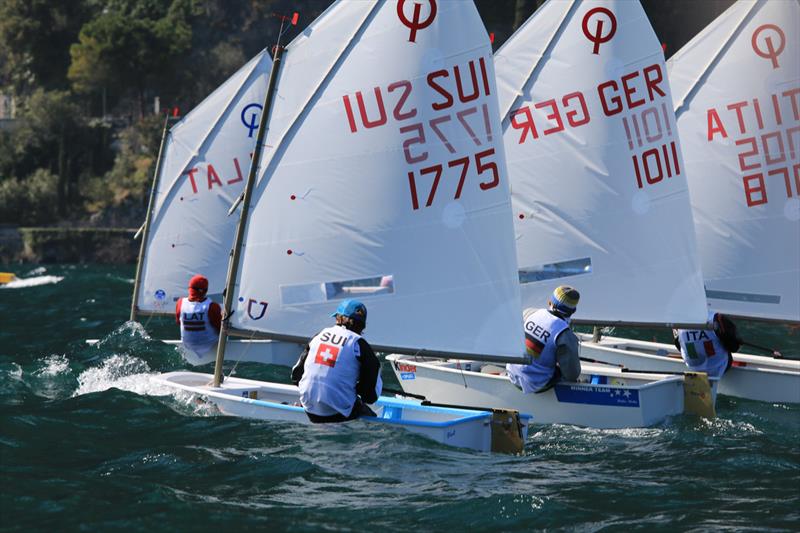 985 pre-entries for the 35th Garda Meeting Optimist photo copyright Elena Giolai taken at Fraglia Vela Riva and featuring the Optimist class