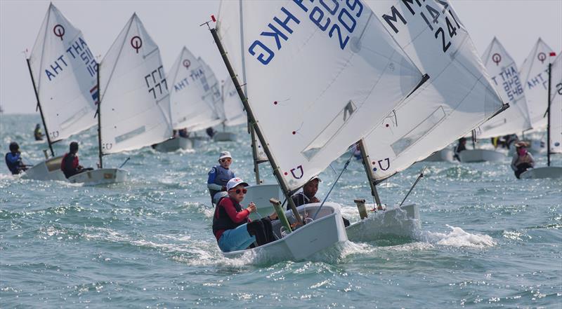 Thailand Optimist National Championship at the Top of the Gulf Regatta - photo © Guy Nowell