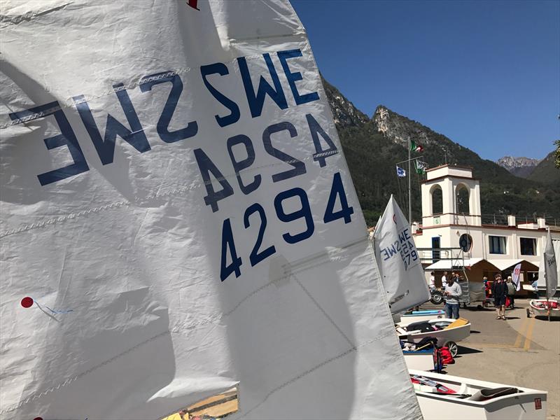 All set for the 35th Lake Garda Optimist Meeting  photo copyright Elena Giolai taken at Fraglia Vela Riva and featuring the Optimist class