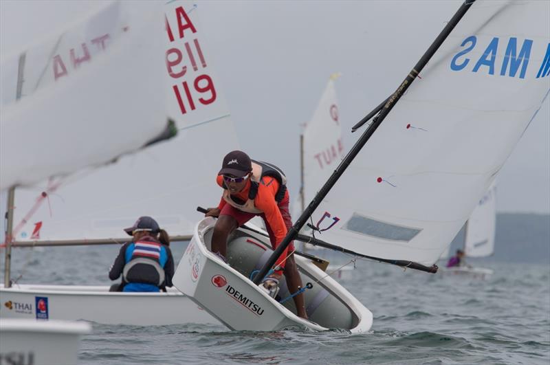 Optimist Worlds in Thailand day 5 photo copyright Matias Capizzano / www.capizzano.com taken at Royal Varuna Yacht Club and featuring the Optimist class