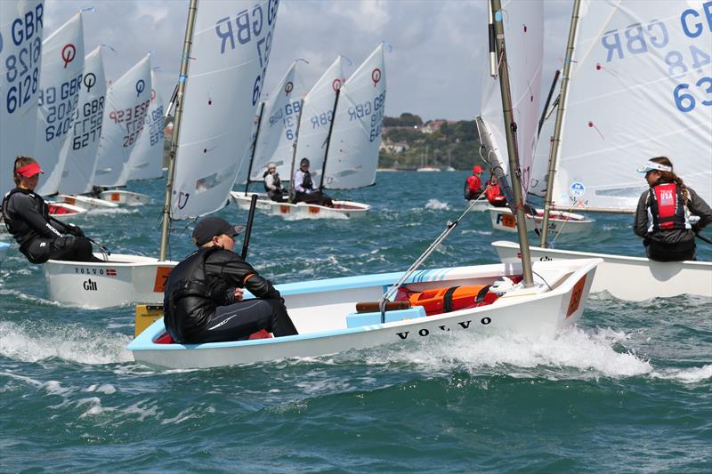 2017 Volvo Gill Optimist British National and Open Championships photo copyright Peter Newton Photography taken at Weymouth & Portland Sailing Academy and featuring the Optimist class