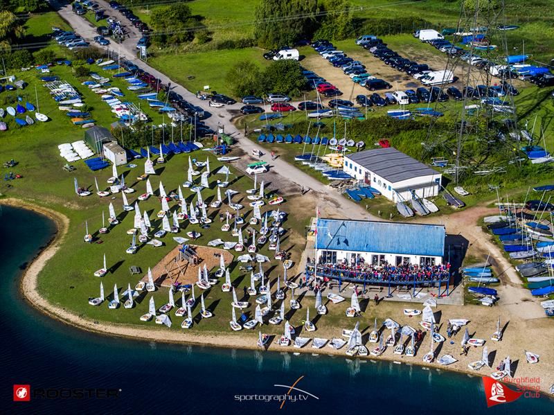 Rooster Optimist Southern Travellers at Burghfield photo copyright Alex Irwin / www.sportography.tv taken at Burghfield Sailing Club and featuring the Optimist class