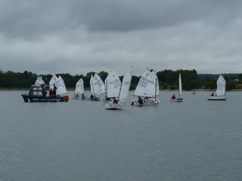 Shustoke Optimist Open photo copyright Denis taken at Shustoke Sailing Club and featuring the Optimist class