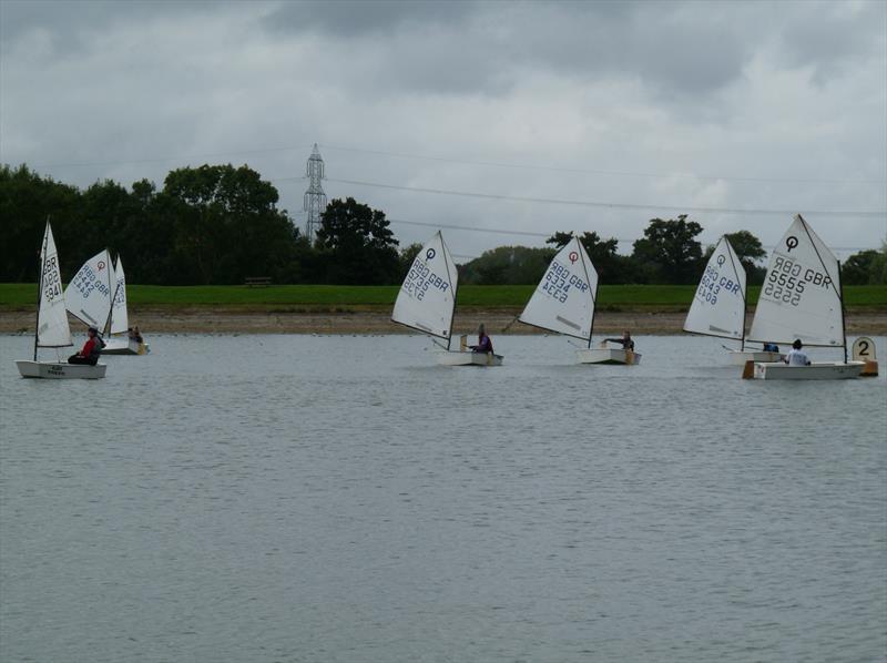 Shustoke Optimist Open photo copyright Denis taken at Shustoke Sailing Club and featuring the Optimist class