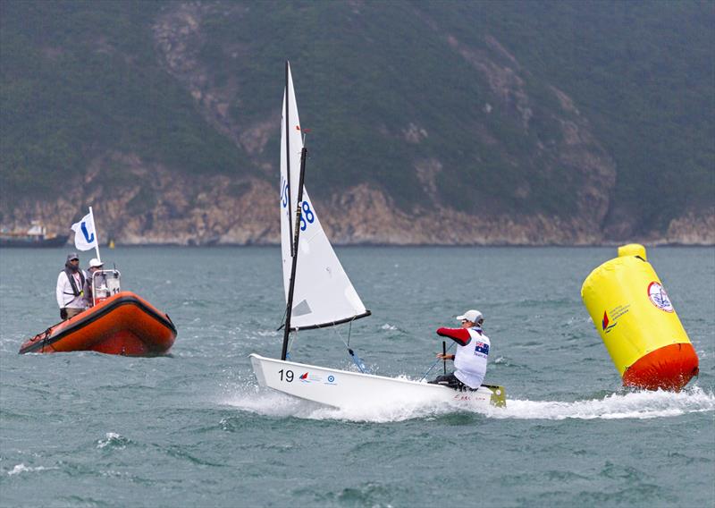 2017 Optimist Asian and Oceanian Championship team racing photo copyright 2017 Optimist Asian & Oceanian Championships / Guy Nowell taken at Royal Hong Kong Yacht Club and featuring the Optimist class