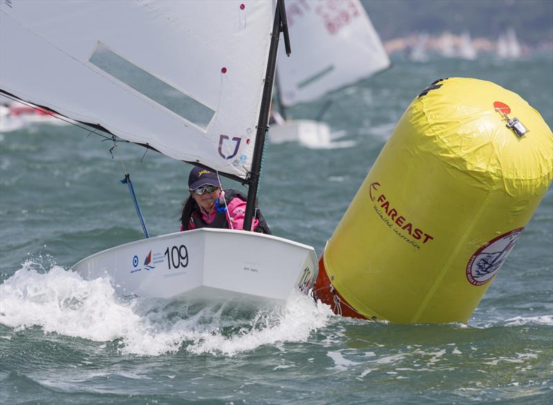 2017 Optimist Asian and Oceanian Championship day 5 photo copyright 2017 Optimist Asian & Oceanian Championships / Guy Nowell taken at Royal Hong Kong Yacht Club and featuring the Optimist class