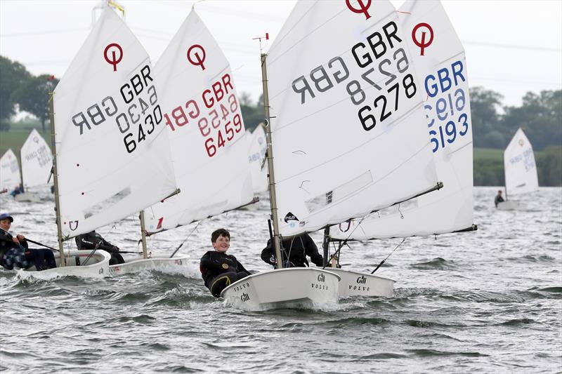 Ollie Meadowcroft during the 2017 Volvo Gill Optimist Inland Championship at Grafham Water Sailing Club - photo © Peter Newton 