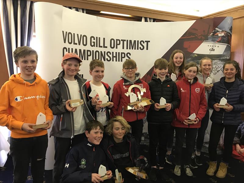 Volvo Gill Optimist Spring Championship in Lymington - photo © Optimist class