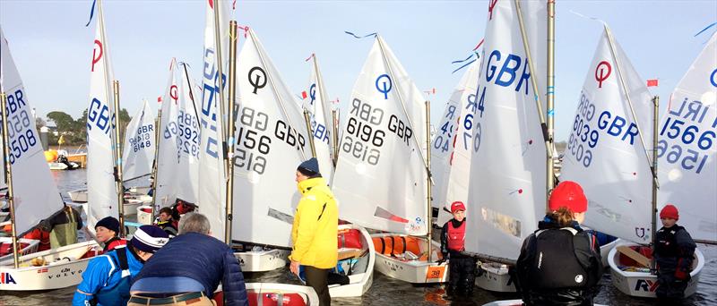 Volvo Gill Optimist Spring Championship in Lymington - photo © Optimist class