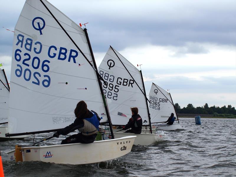 Optimist Coaching at Draycote Water photo copyright Steve Irish Coaching taken at Draycote Water Sailing Club and featuring the Optimist class