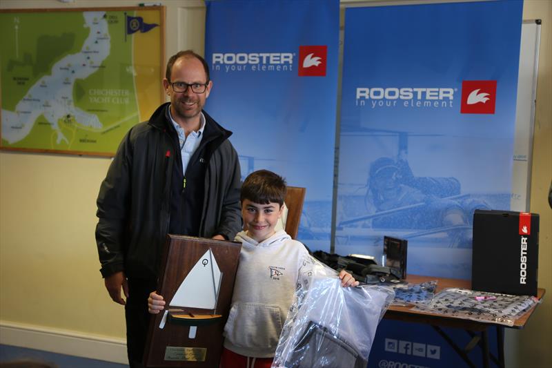 A record attendance for the Rooster Chichester Optimist Open photo copyright Brian Ayton taken at Chichester Yacht Club and featuring the Optimist class