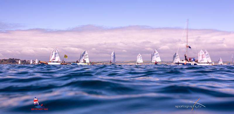 Optimist Selection Trials at the WPNSA photo copyright Alex & David Irwin / www.sportography.tv taken at Weymouth & Portland Sailing Academy and featuring the Optimist class