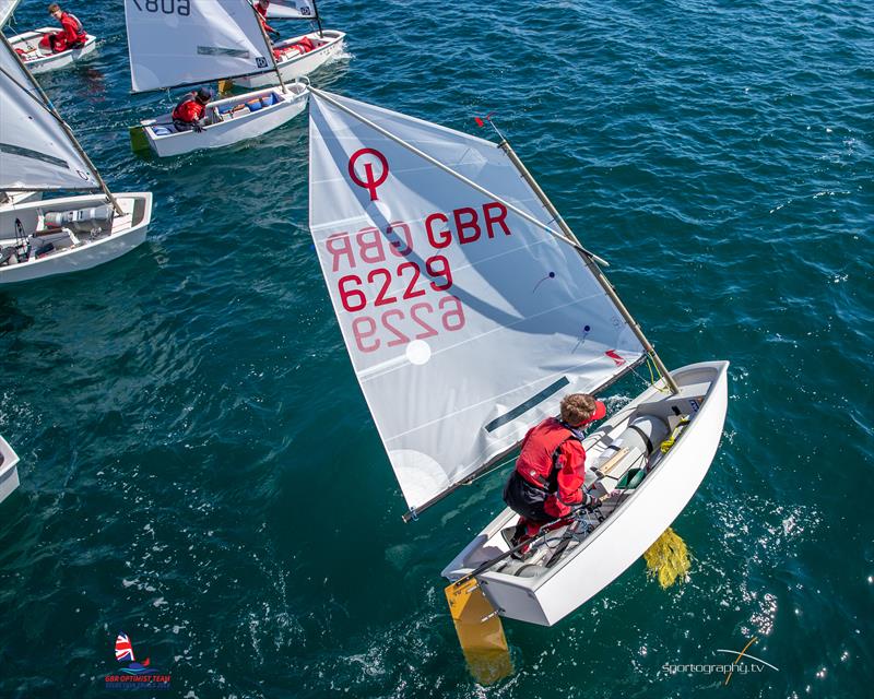 Optimist Selection Trials at the WPNSA photo copyright Alex & David Irwin / www.sportography.tv taken at Weymouth & Portland Sailing Academy and featuring the Optimist class