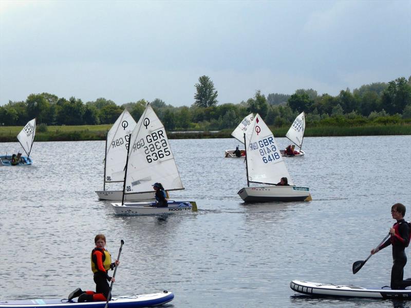 Bowmoor Oppie Camp photo copyright Douglas Roberts taken at Bowmoor Sailing Club and featuring the Optimist class