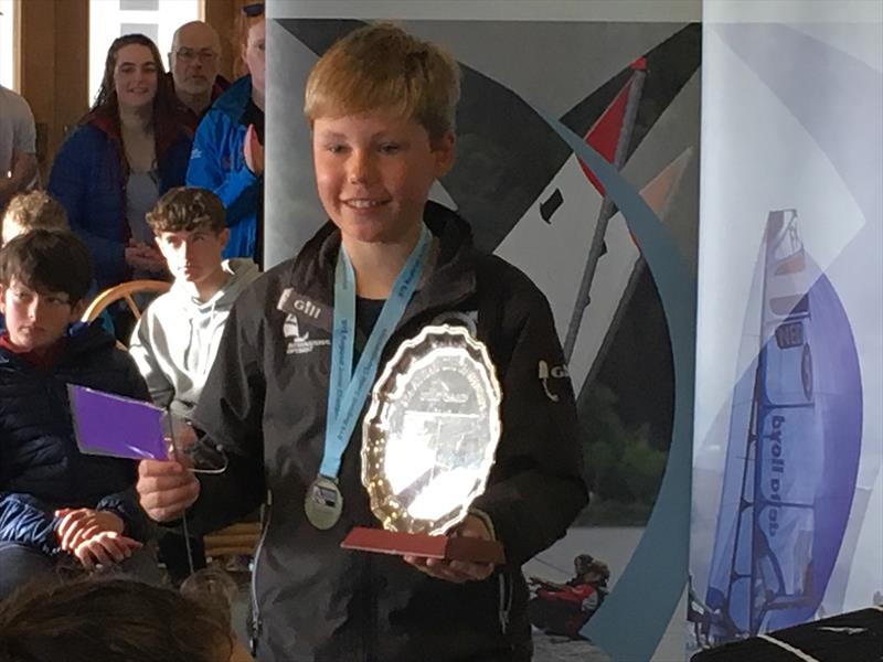 James Gifford wins the Helensburgh Optimist Open photo copyright Jo Gifford taken at Helensburgh Sailing Club and featuring the Optimist class