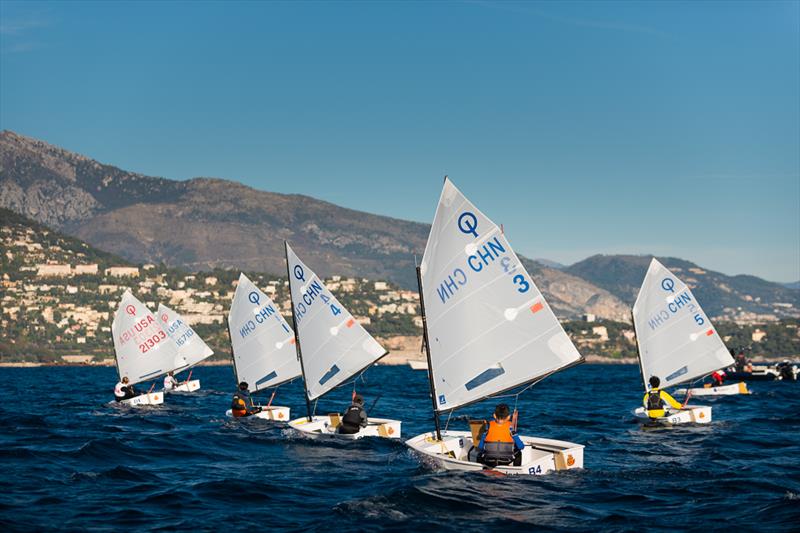 Monaco Optimist Team Race final day photo copyright Martin Messmer taken at Yacht Club de Monaco and featuring the Optimist class