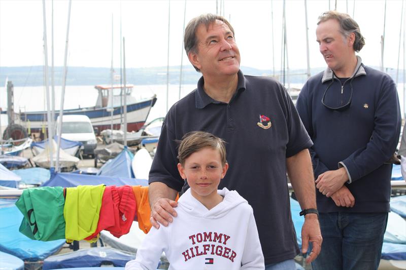 Umpire Award winner in the IOCA (UK) Random Pairs and 4 Boat Team Racing photo copyright IOCA (UK) taken at West Kirby Sailing Club and featuring the Optimist class