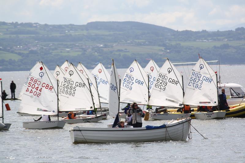 IOCA (UK) Random Pairs and 4 Boat Team Racing photo copyright IOCA (UK) taken at West Kirby Sailing Club and featuring the Optimist class