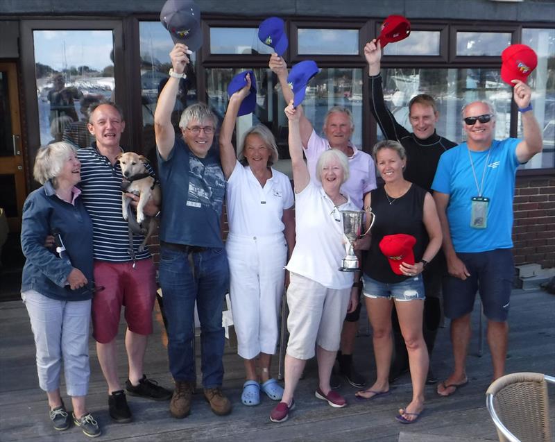 HRSC Centenary Challenge Trophy in Oppies photo copyright Vicki Weston taken at Hamble River Sailing Club and featuring the Optimist class