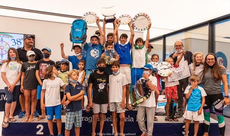 38th Lake Garda Optimist Meeting prize giving - photo © Zerogradinord / A Trawoeger