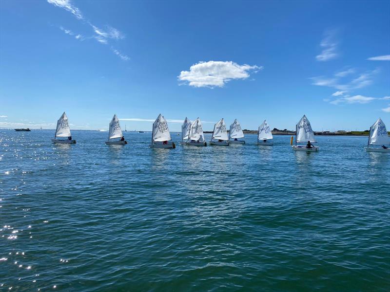 Optimist 'Not The Late Summer Championships' at Plas Heli photo copyright Richard Smith taken at Plas Heli Welsh National Sailing Academy and featuring the Optimist class