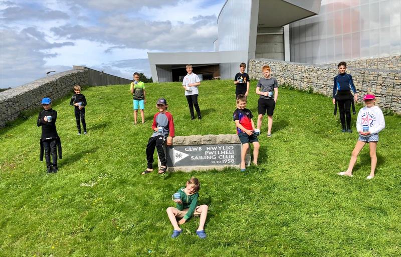 Optimist 'Not The Late Summer Championships' at Plas Heli photo copyright Debbie Smith taken at Plas Heli Welsh National Sailing Academy and featuring the Optimist class