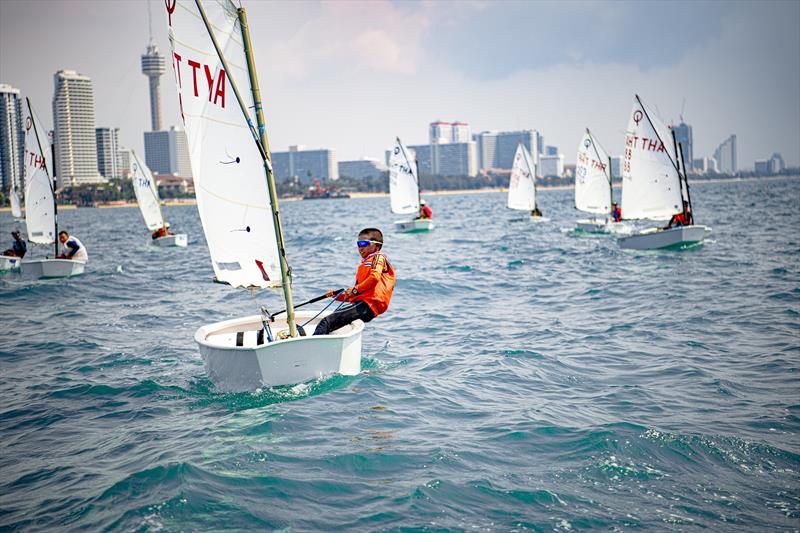 2021 Admiral's Cup at the Royal Varuna Yacht Club in Pattaya, Thailand photo copyright Riccardo Vittoria taken at Royal Varuna Yacht Club and featuring the Optimist class