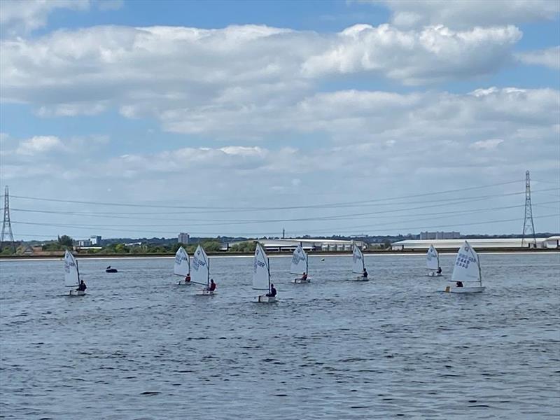 King George Optimist Open photo copyright Simon Opaleye  taken at King George Sailing Club and featuring the Optimist class