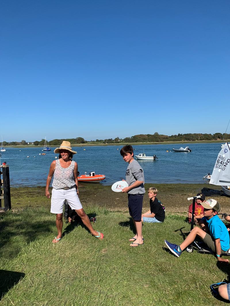 Bosham Optimist Open photo copyright Sarah Shepherd taken at Bosham Sailing Club and featuring the Optimist class