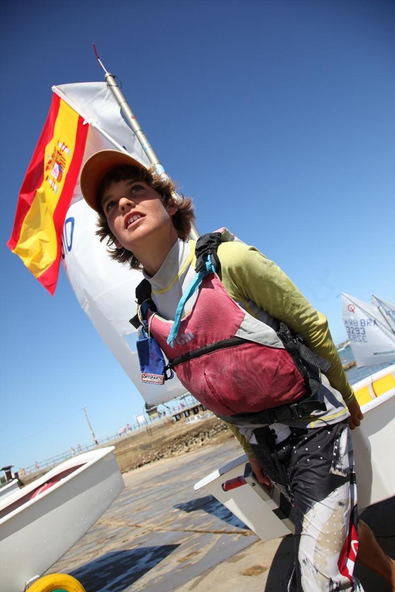 Optimist Europeans at Tavira, Portugal photo copyright Club Nautic Tavira, Portugal taken at Clube Náutico de Tavira and featuring the Optimist class