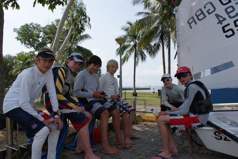 Optimist Singapore nationals photo copyright Carla Stanley taken at  and featuring the Optimist class