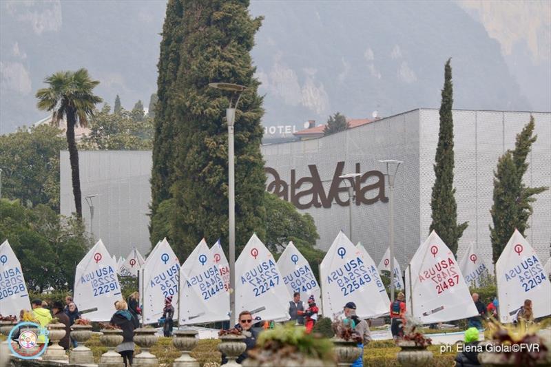 Lake Garda Optimist Meeting - Day 1 photo copyright Elena Giolai / Fraglia Vela Riva taken at Fraglia Vela Riva and featuring the Optimist class