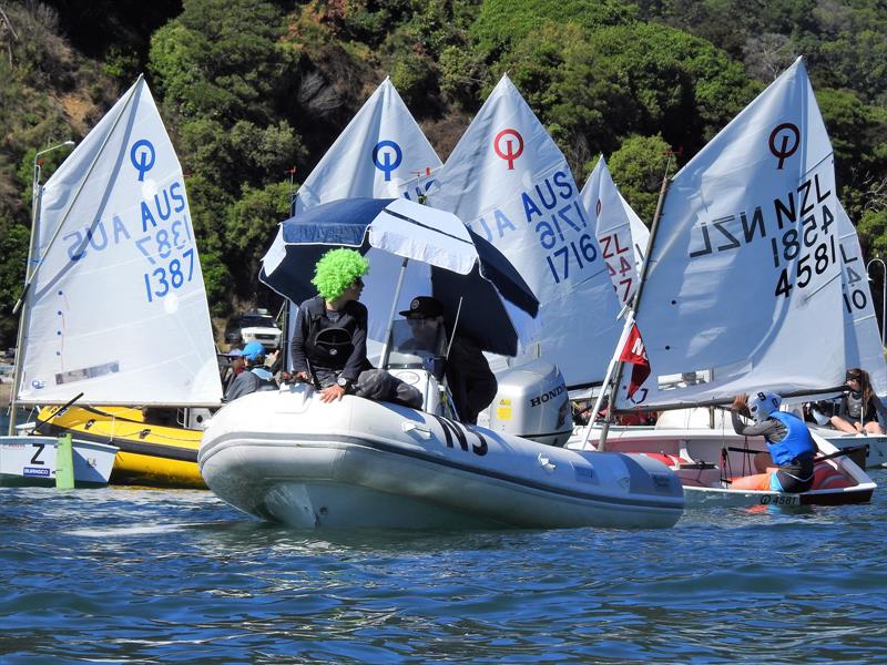 2018 Toyota Optimist NZ Nationals, QCYC, March 30,2018 photo copyright Christel Hopkins taken at Queen Charlotte Yacht Club and featuring the Optimist class