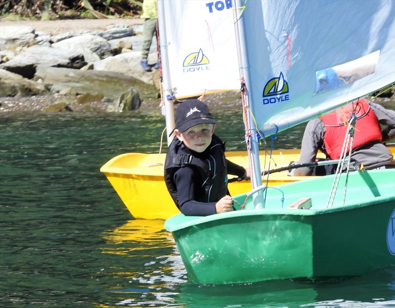 Day 2- 2018 Toyota NZ Optimist National Chmapionships - Queen Charlotte Yacht Club photo copyright Christel Hopkins taken at Queen Charlotte Yacht Club and featuring the Optimist class