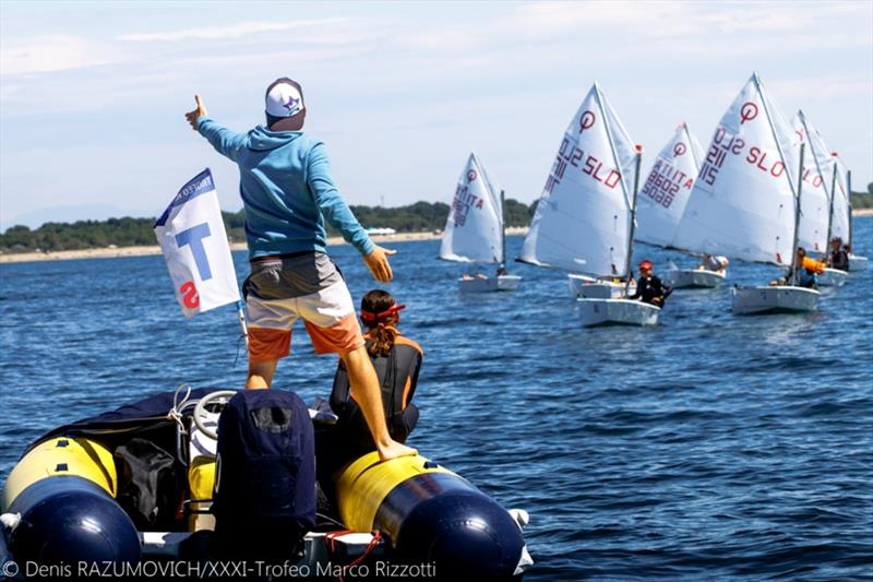 Trofeo Marco Rizzotti International Optimist Class Team Race photo copyright Denis Razumovich taken at Compagnia della Vela and featuring the Optimist class